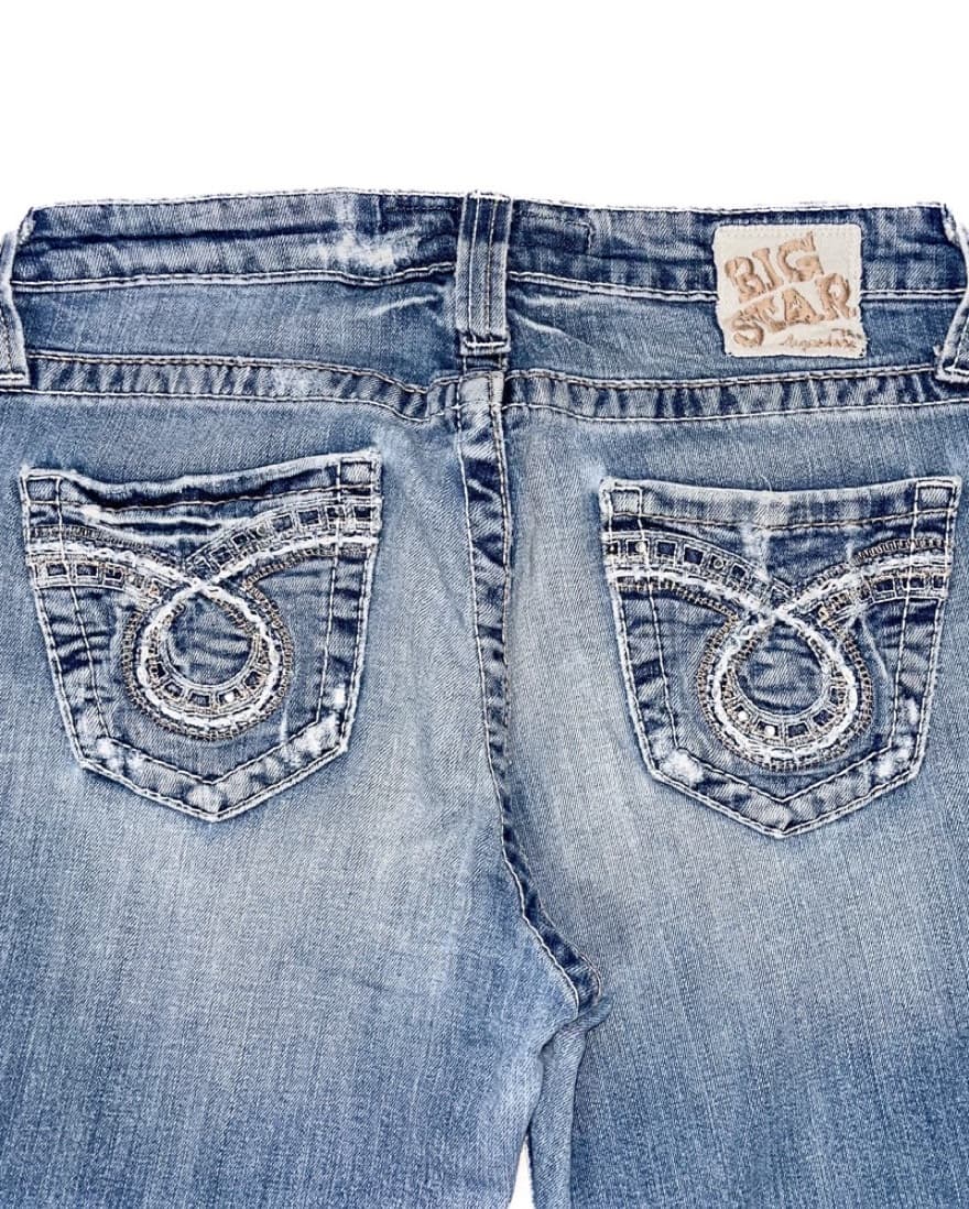 y2k big star jeans - Image 3