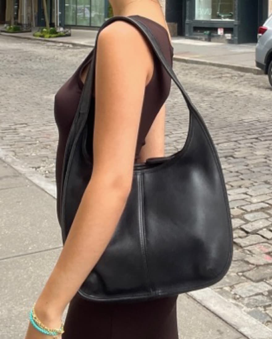 Vintage Coach Ergo Hobo Bag in Black - Image 4