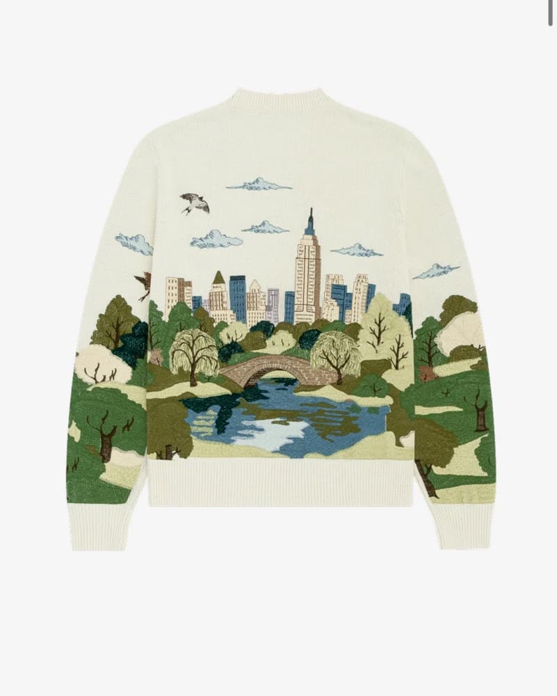 Central Park (NYC) Embroidery Sweater - Image 1