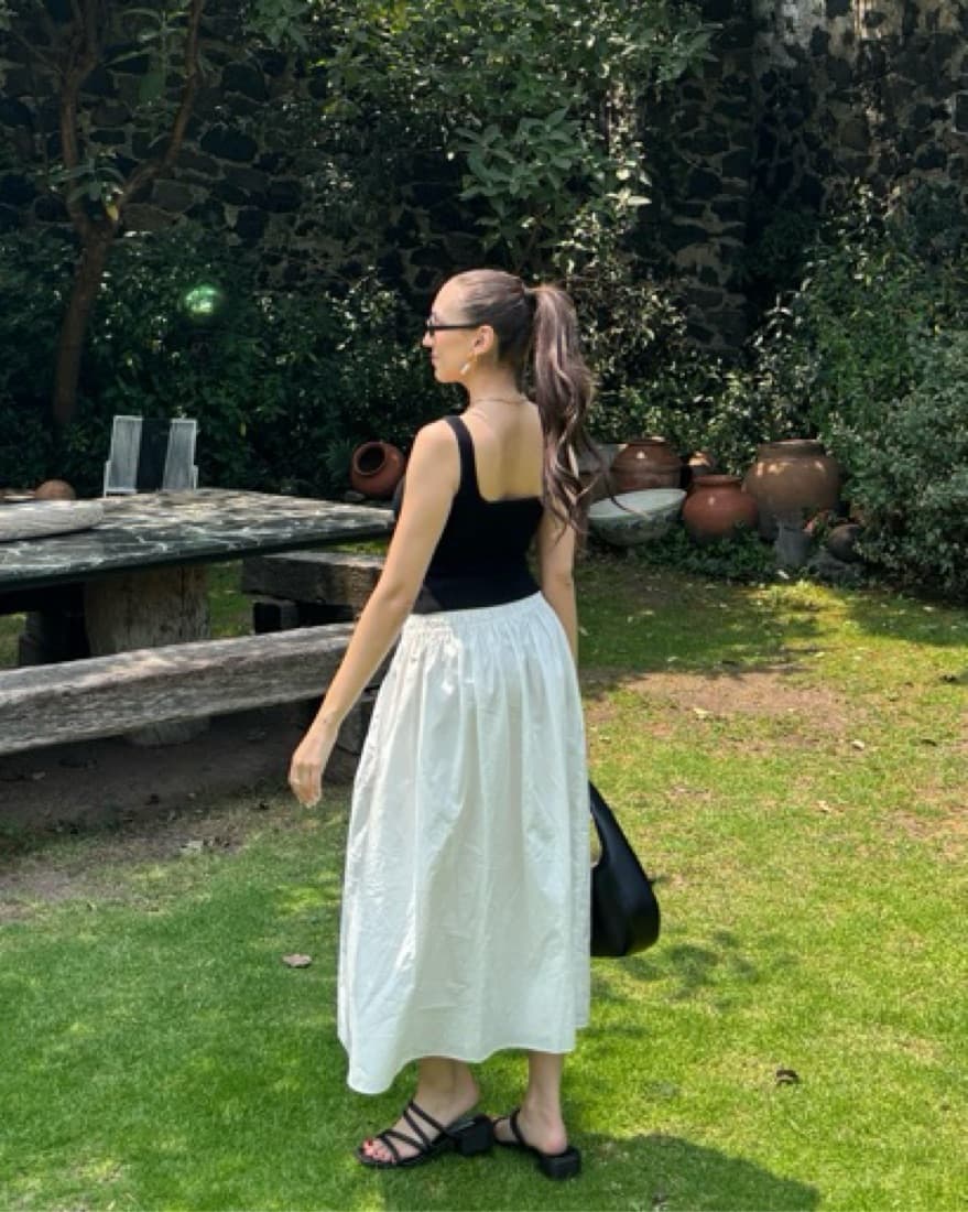 Rebecca Taylor White Maxi Skirt - Image 3