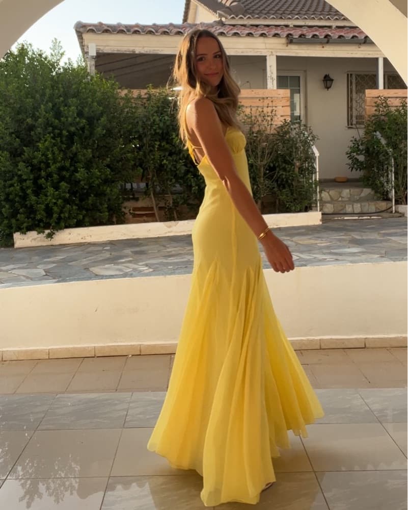 ASOS Yellow Summer Dress - Image 3