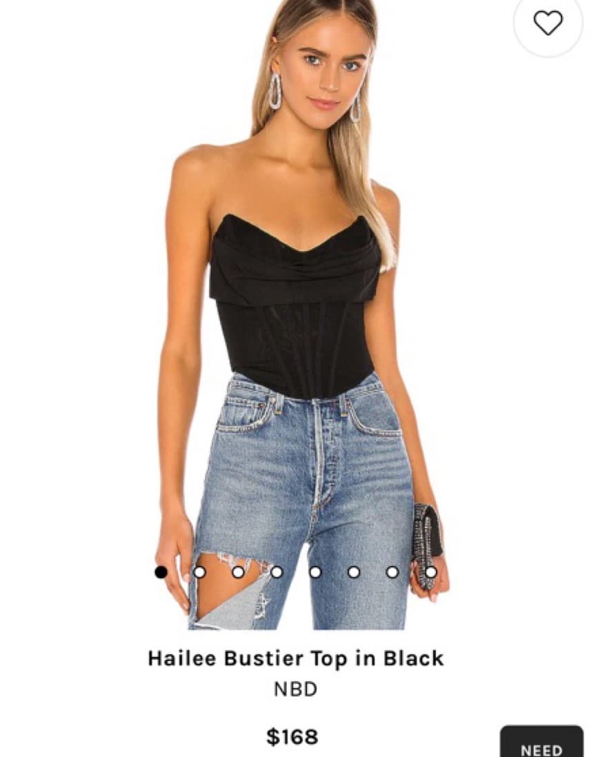 Revolve Bustier Top  - Image 1