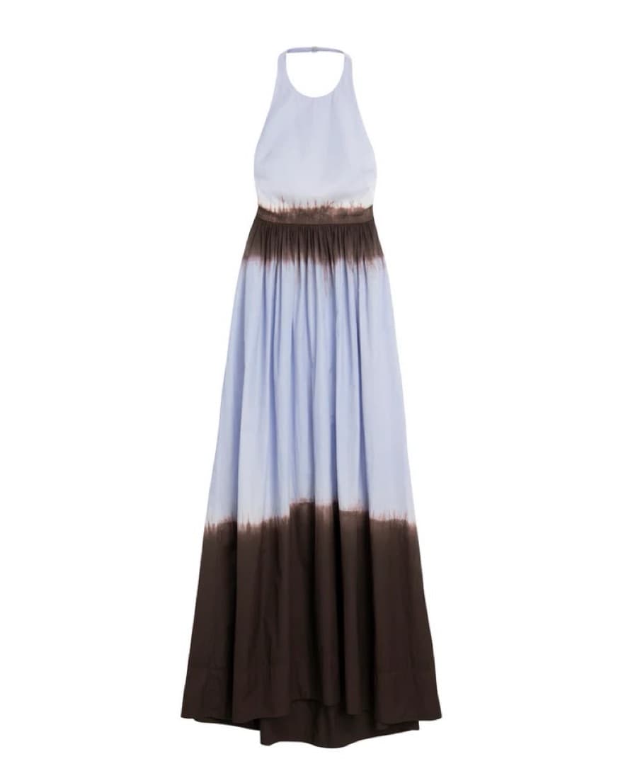 A.L.C. Dip Dye Maxi In Fudge/Sky Blue - Image 5