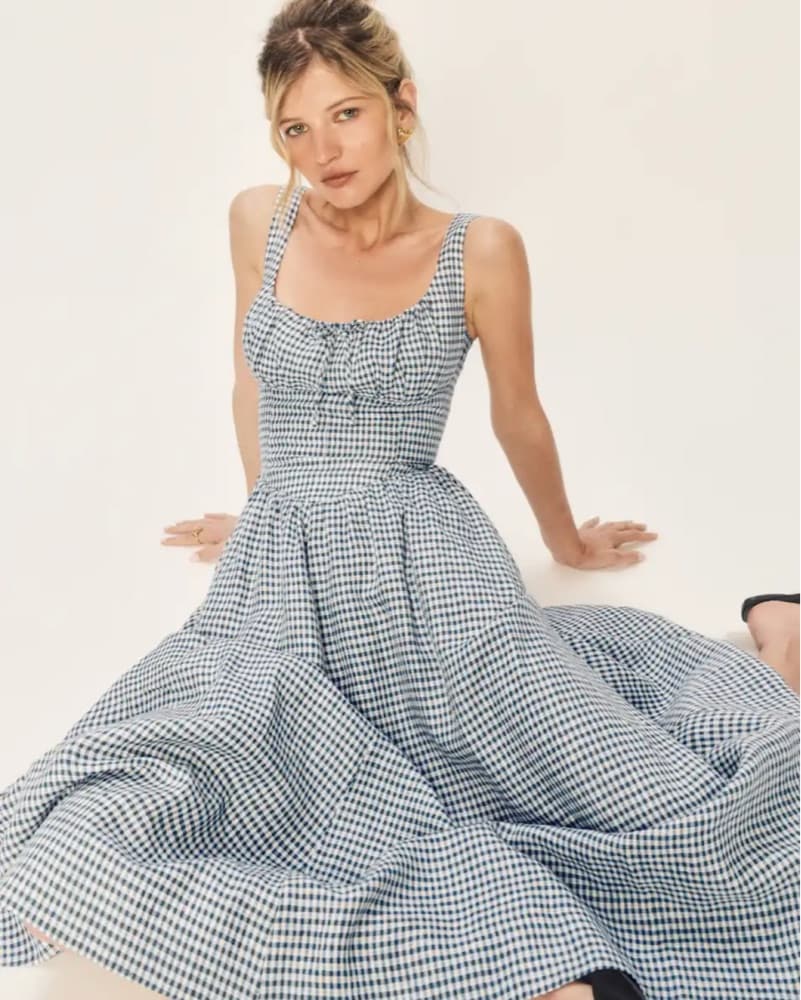 Reformation Balia linen Dress - Image 1