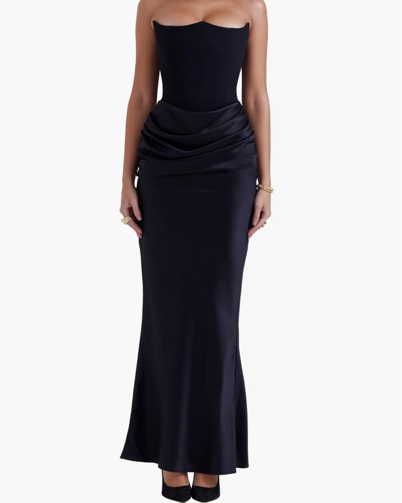 House of CB Persephone Dress Black - Image 2