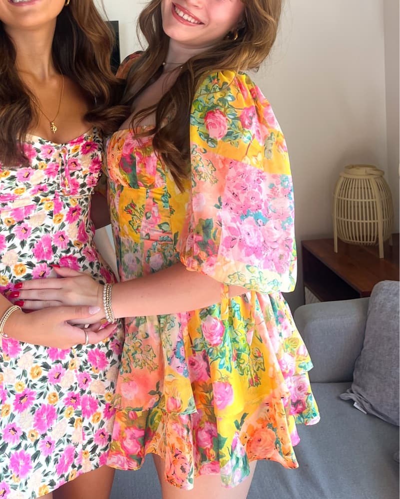 For Love And Lemons Nina Mini Dress - Image 3