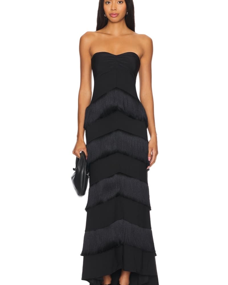 Hera Fringe Maxi Dress  - Image 1