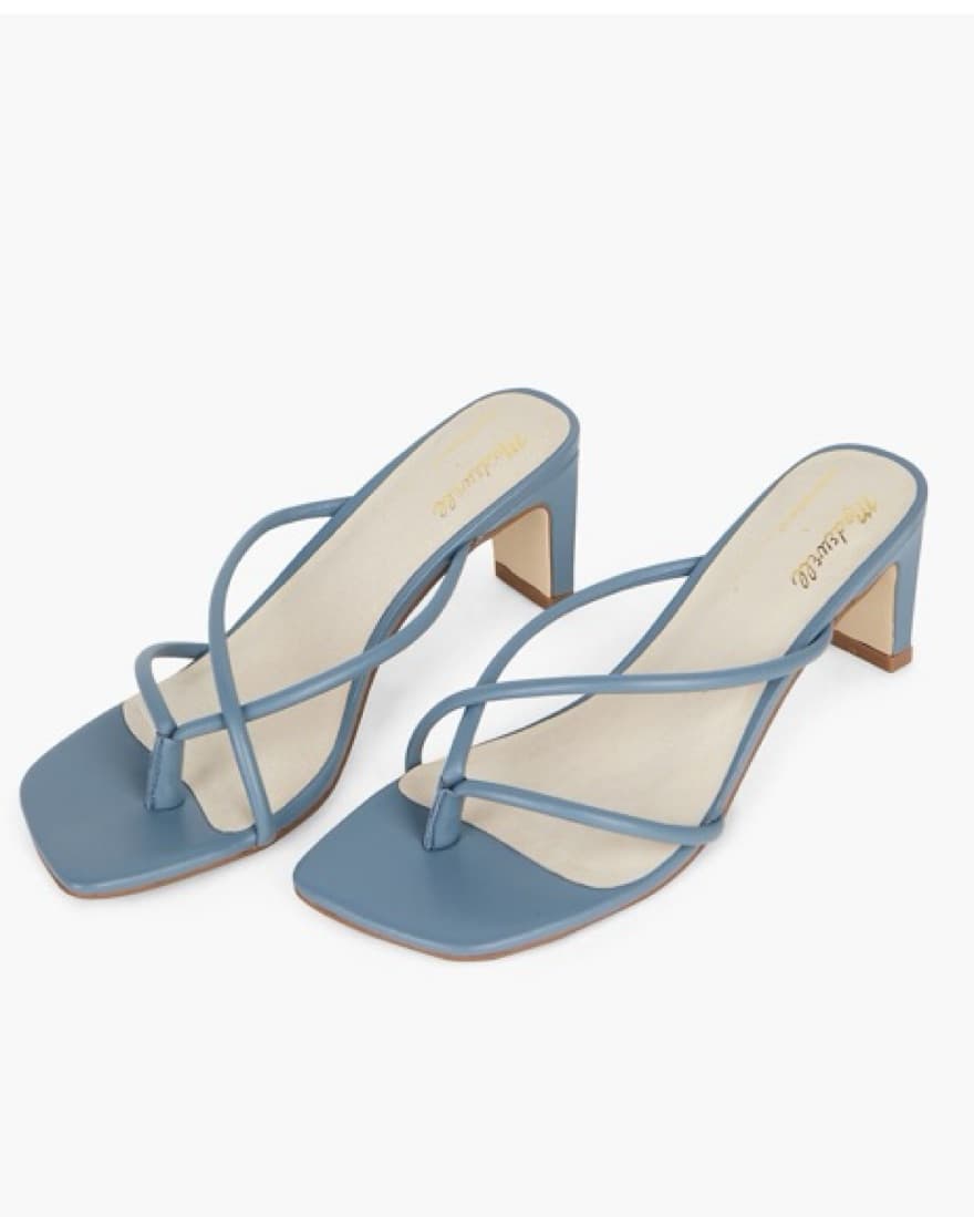 intentionally blank - blue kitten heels  - Image 1