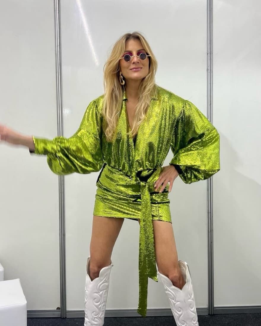 Sequence Green Skirt - Image 1