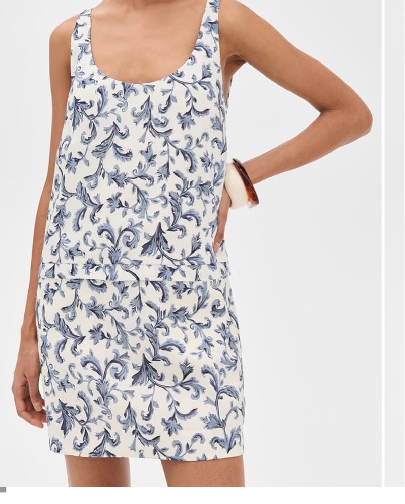 Posse Shift Baroque Mini Dress  - Image 3