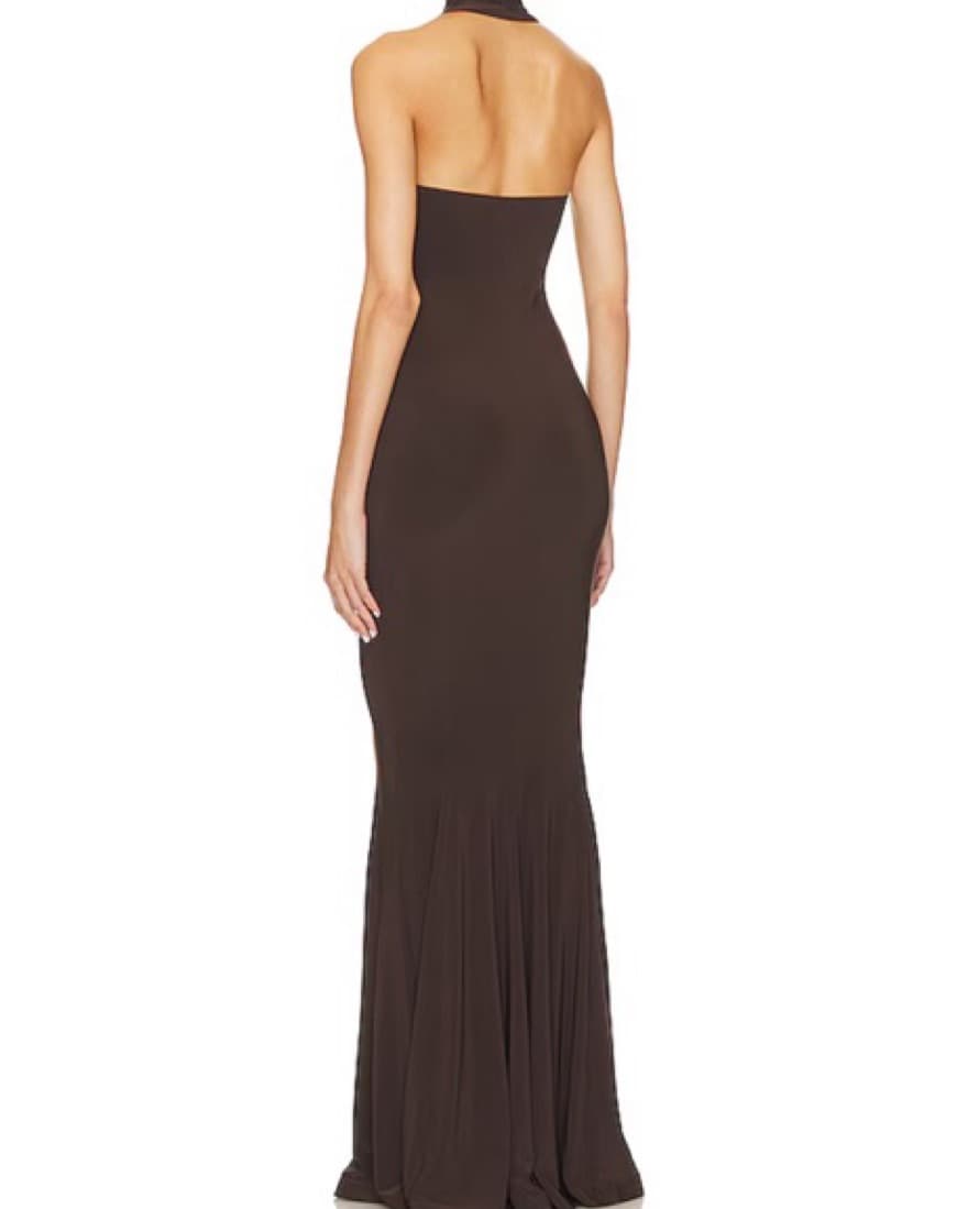 Norma Kamali Halter/Choker Dress - Image 4