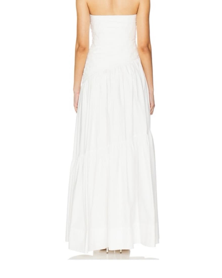 Shona Joy Maiori Ivory Strapless Dress - Image 3