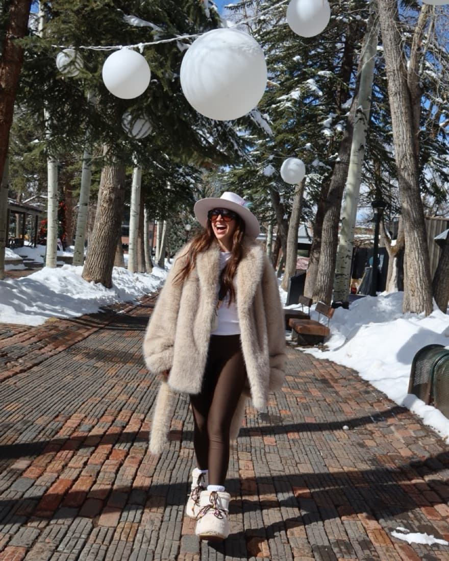 lovers and friends fur coat - Image 2