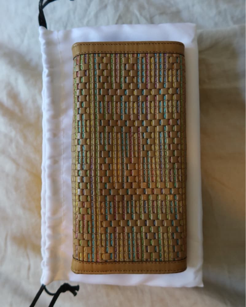 Pastel Woven Fendi Wallet - Image 3