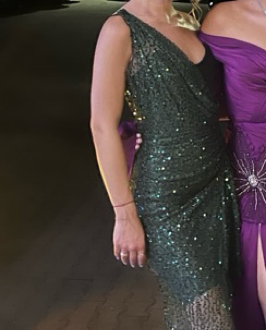Miss Circle Sequin Emerald green - Image 4