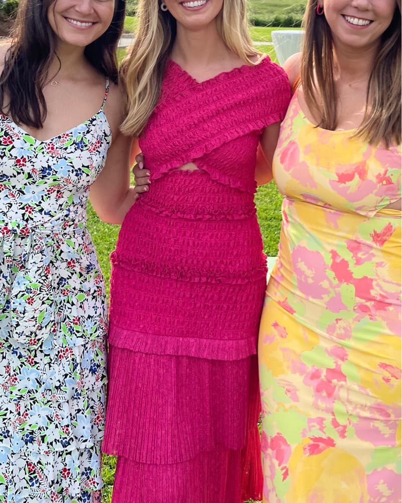 Revolve Saylor Lin Dress Pink XS - Image 4