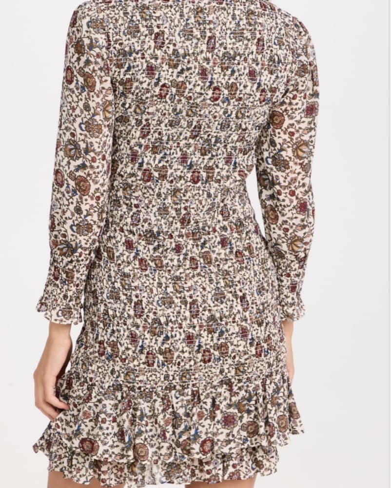 Veronica Beard Farah Ruffle Mini Dress - Image 4