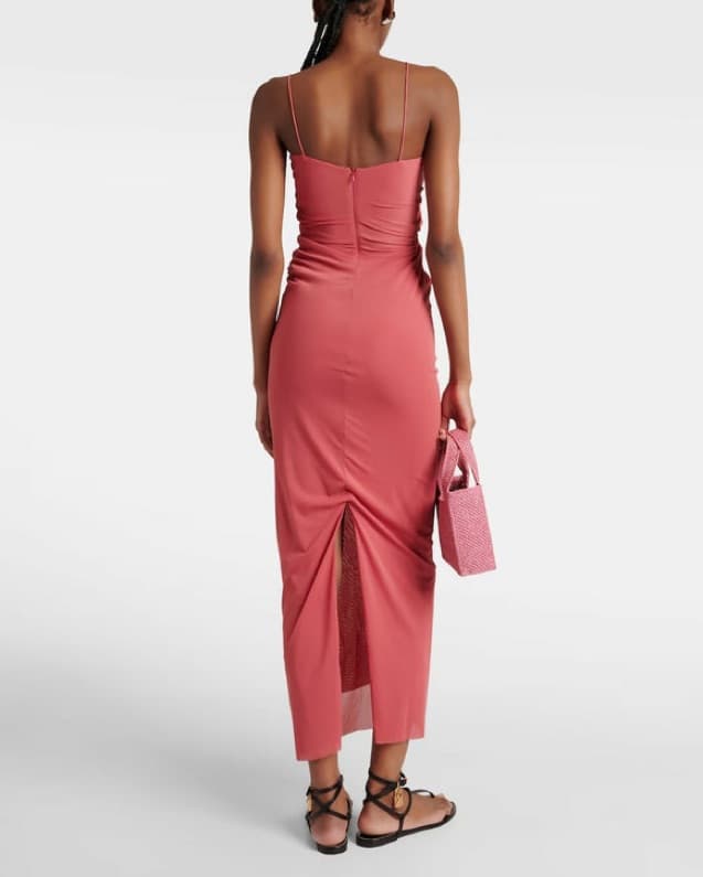 Christopher Esber Venus Dress In Cayenne - Image 3