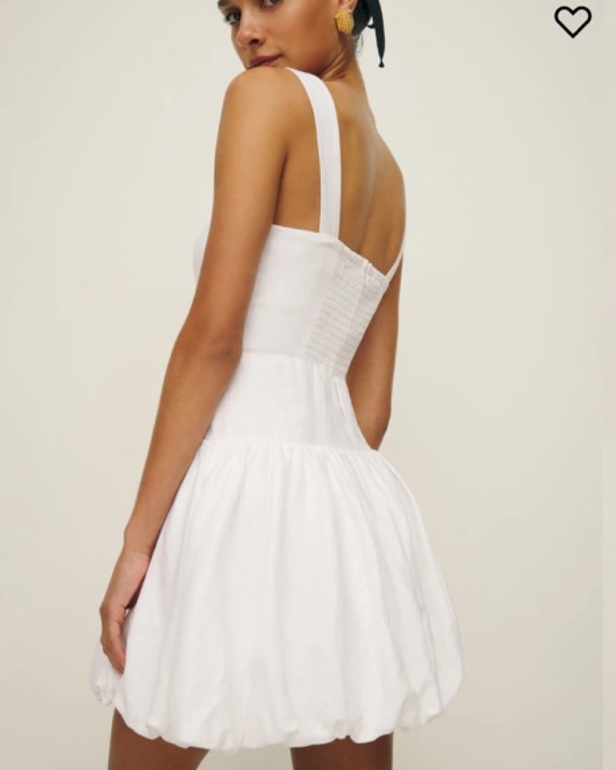 Reformation Delia Linen Dress - Image 3