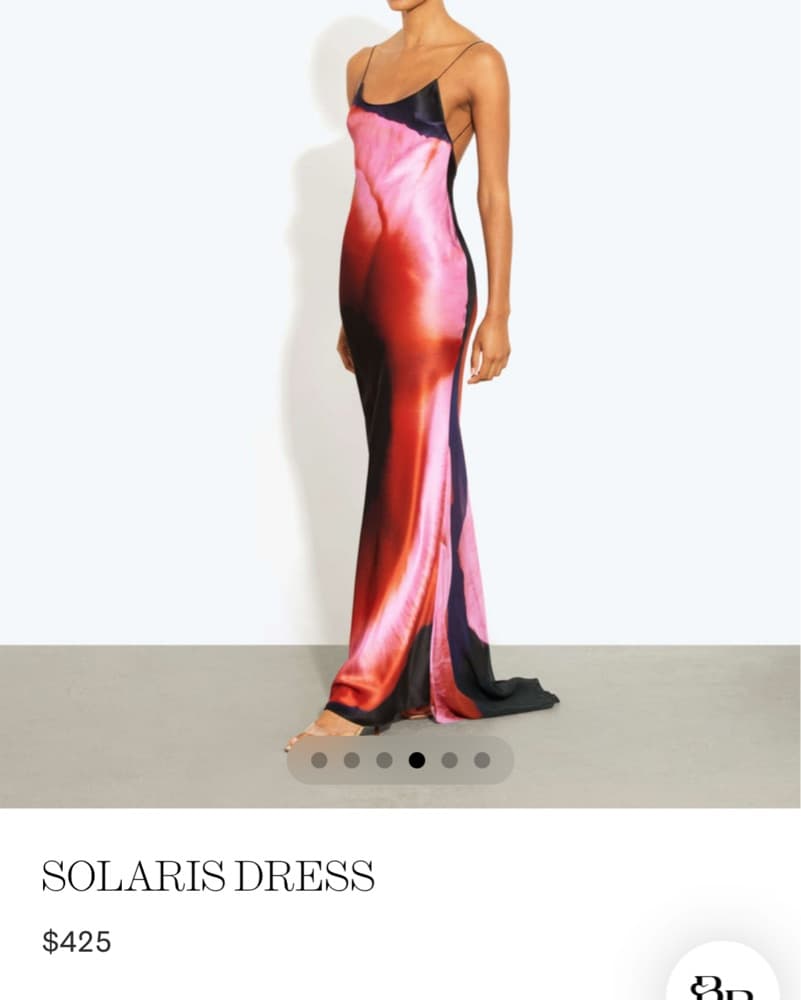 Rat And Boa Solaris Dress - Image 2