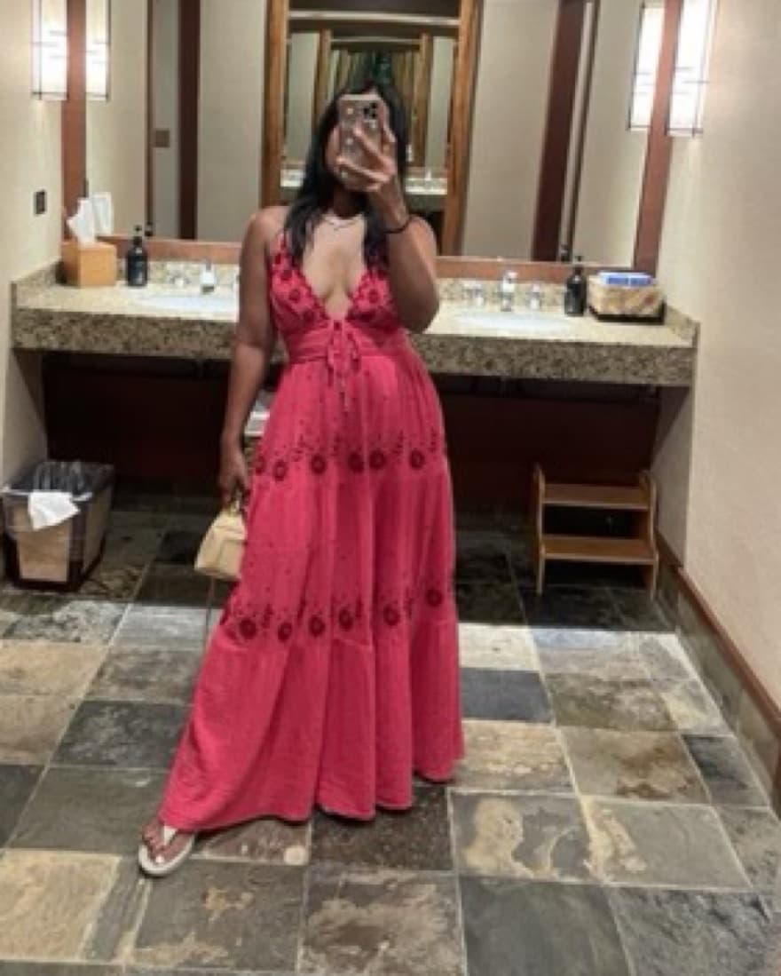 Free People Real Love Embroidered Maxi - Image 1