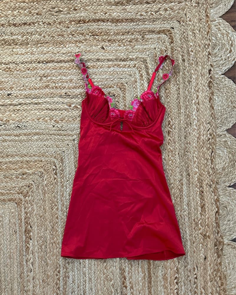 For Love And Lemons Red Slip - Image 2