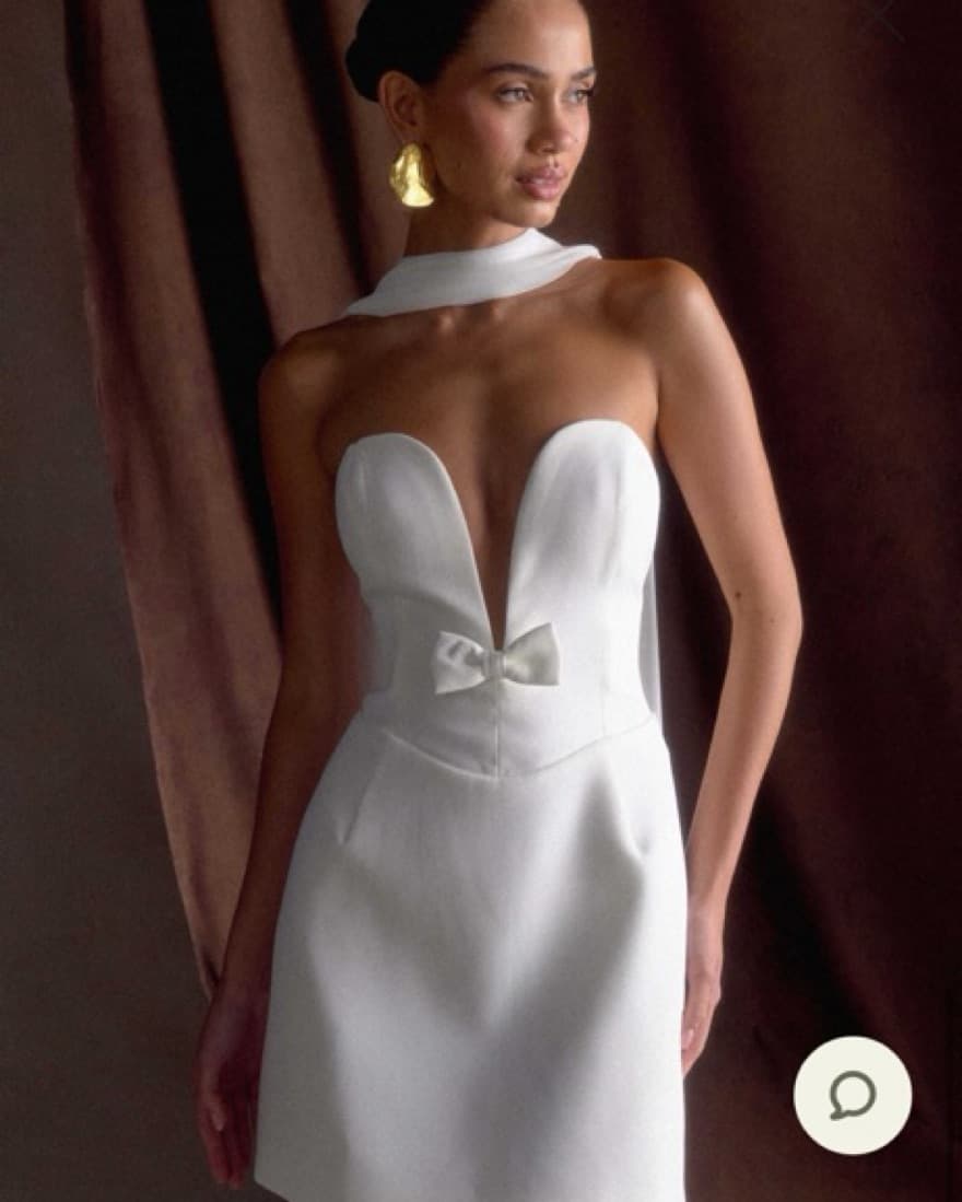 Meshki Orellia Strapless Dress - Image 2