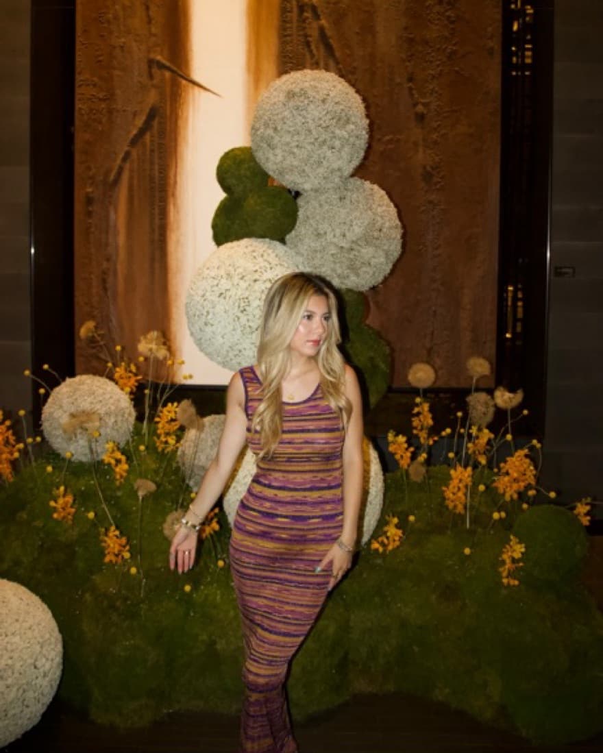 Missoni Long Backless Dress - Image 1