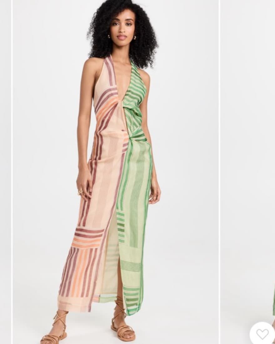 SIR Marisol Twist Midi Dress - Image 1