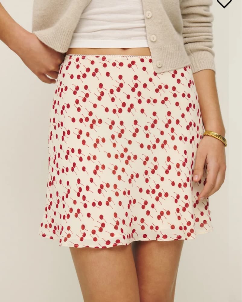 Reformation Brandy Mini Skirt  - Image 1