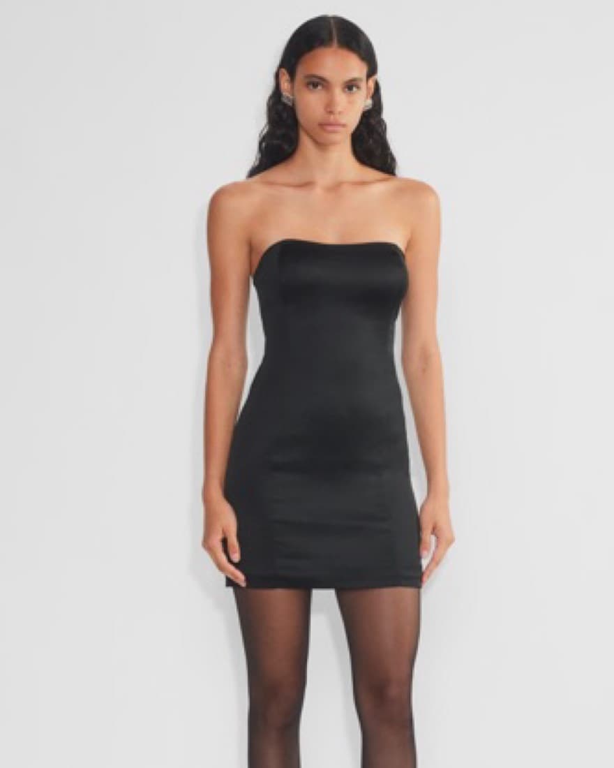 Aritzia Revenge Satin Dress - Image 1