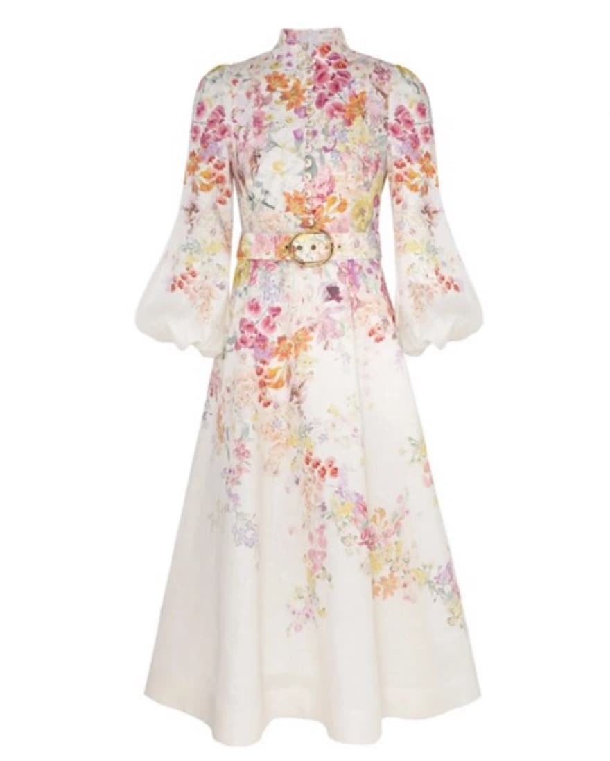 Zimmermann Floral Midi Dress - Image 1