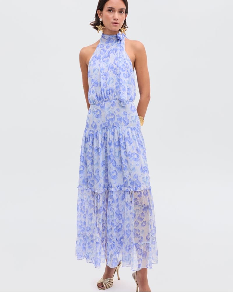 Rixo Abi Midi Dress - Image 1