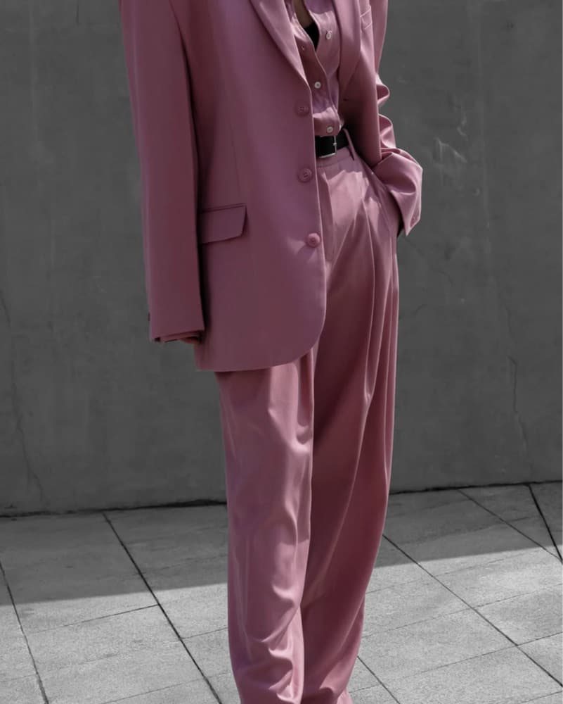 Oversized Rose Blazer  - Image 1