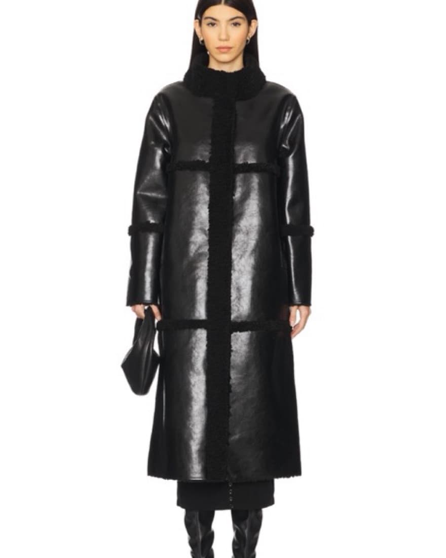 Apparis Leather Reversable Coat  - Image 1