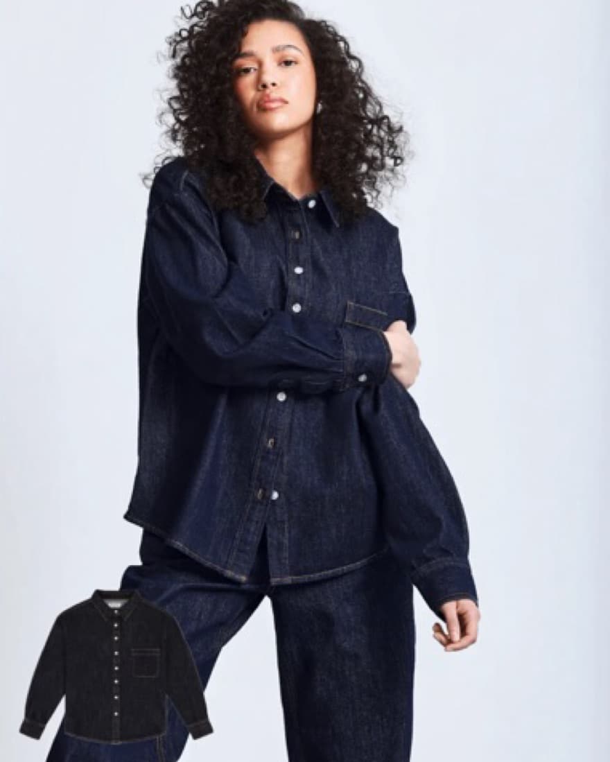 PARKE Darkwash Denim Set - Image 1