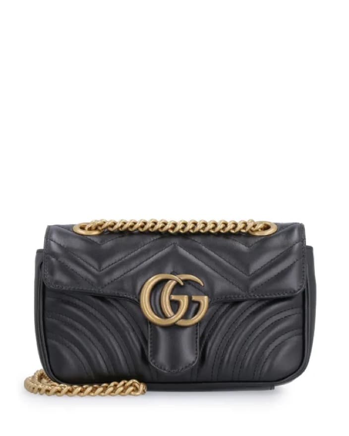 Gucci mini GG Marmont shoulder bag - Image 1