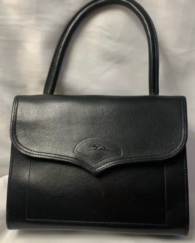 vintage LONGCHAMP top handle bag - Image 1