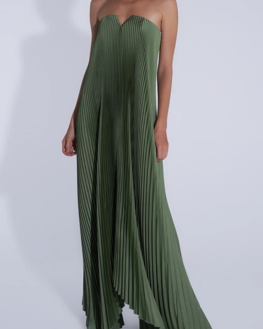L’IDÉE BLACK TIE GOWN - MOSS - Image 1