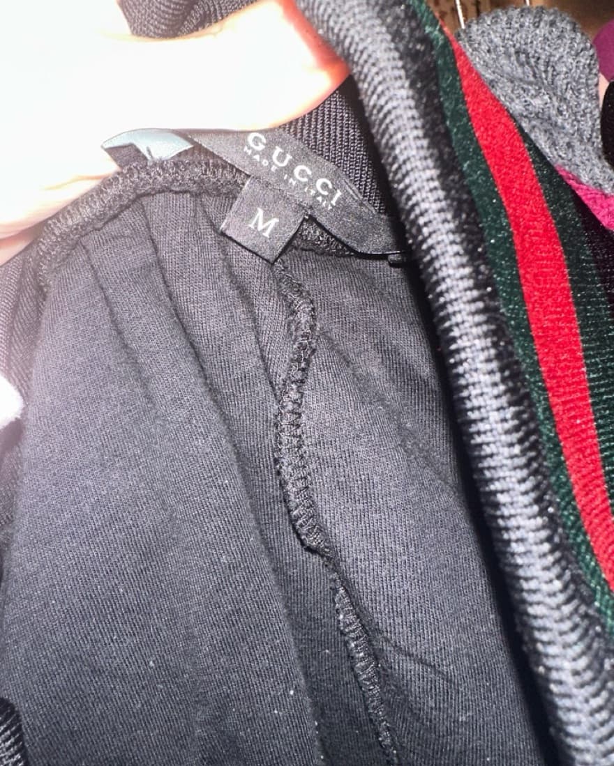 black Gucci shorts - Image 2