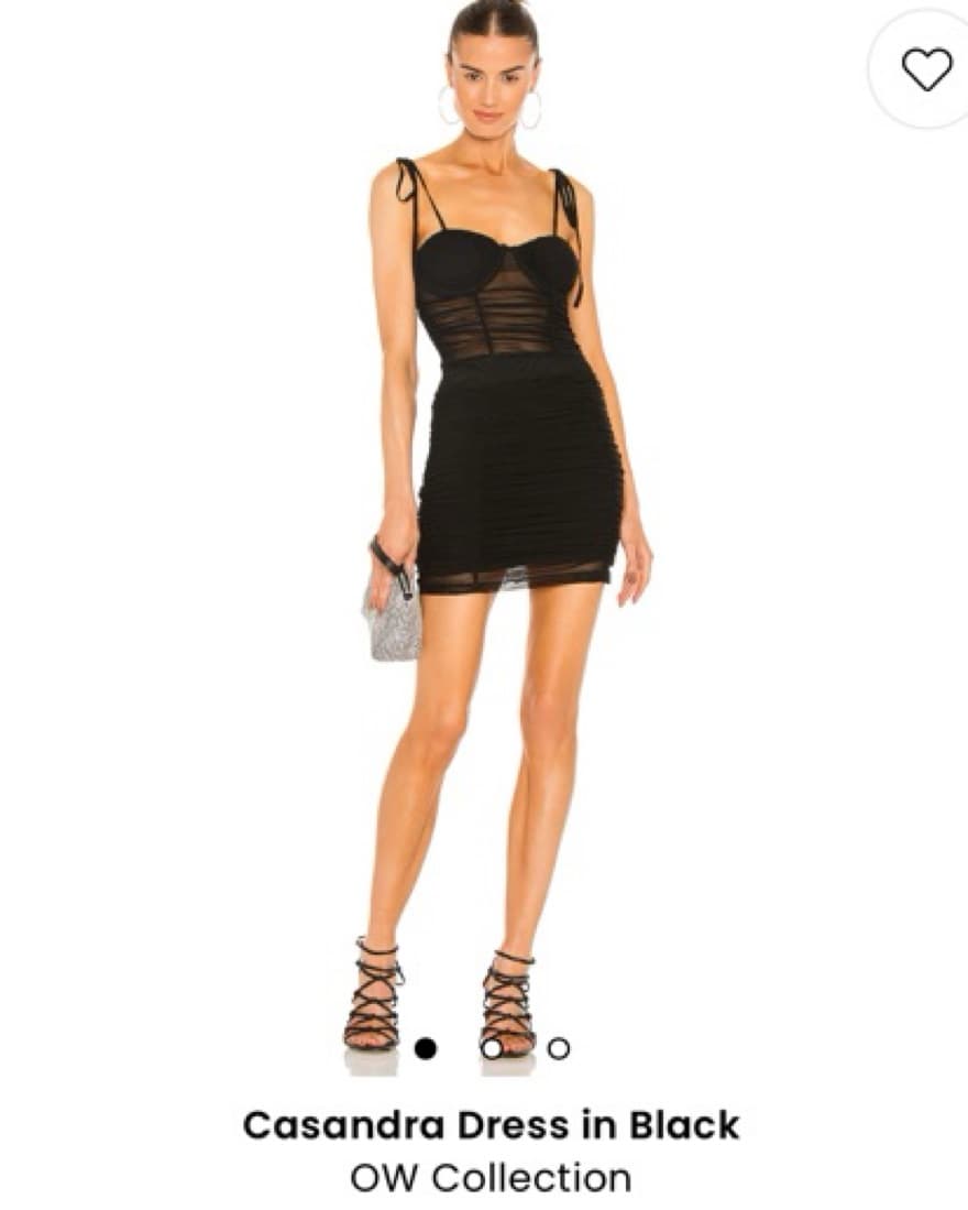 Revolve Casandra Dress in Black - Image 1