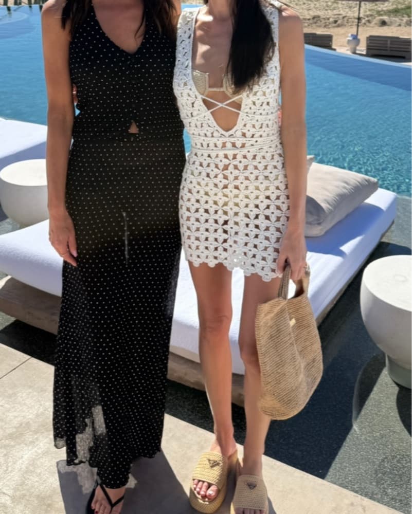 White Crochet Cover Up  - Image 4