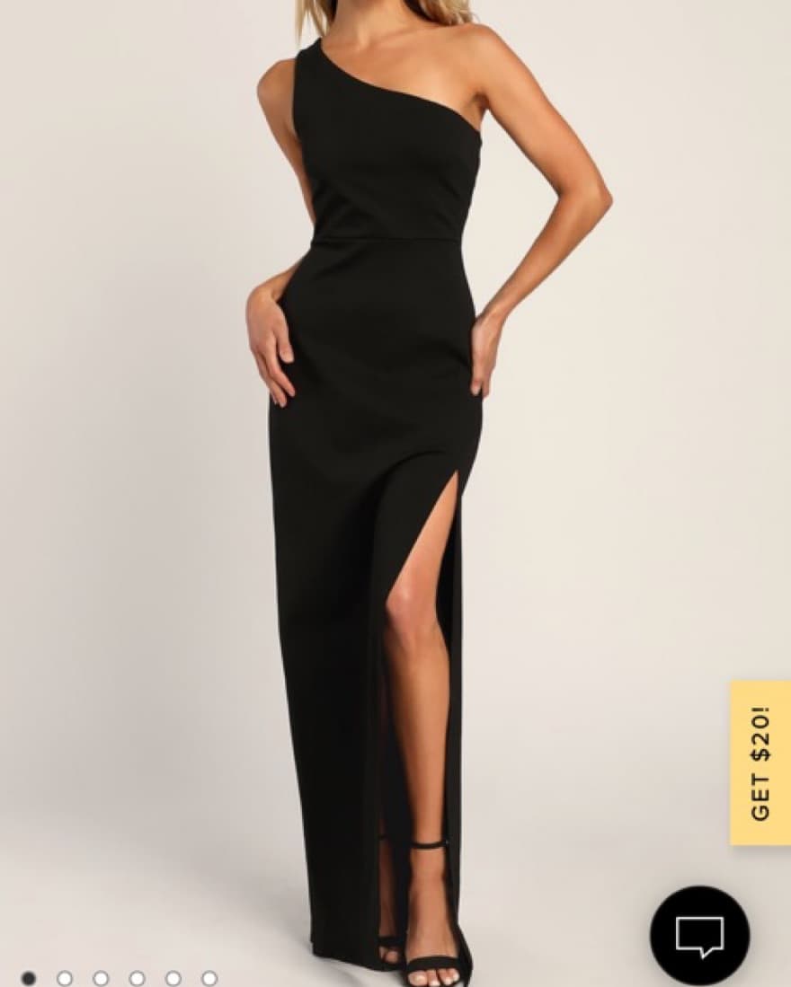 Lulus One Shoulder Formal Gown - Image 1