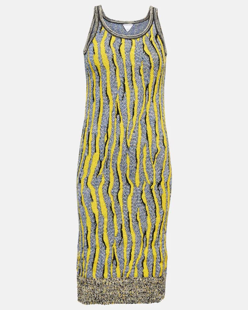 Bottega Veneta Jacquard Knit Dress - Image 4