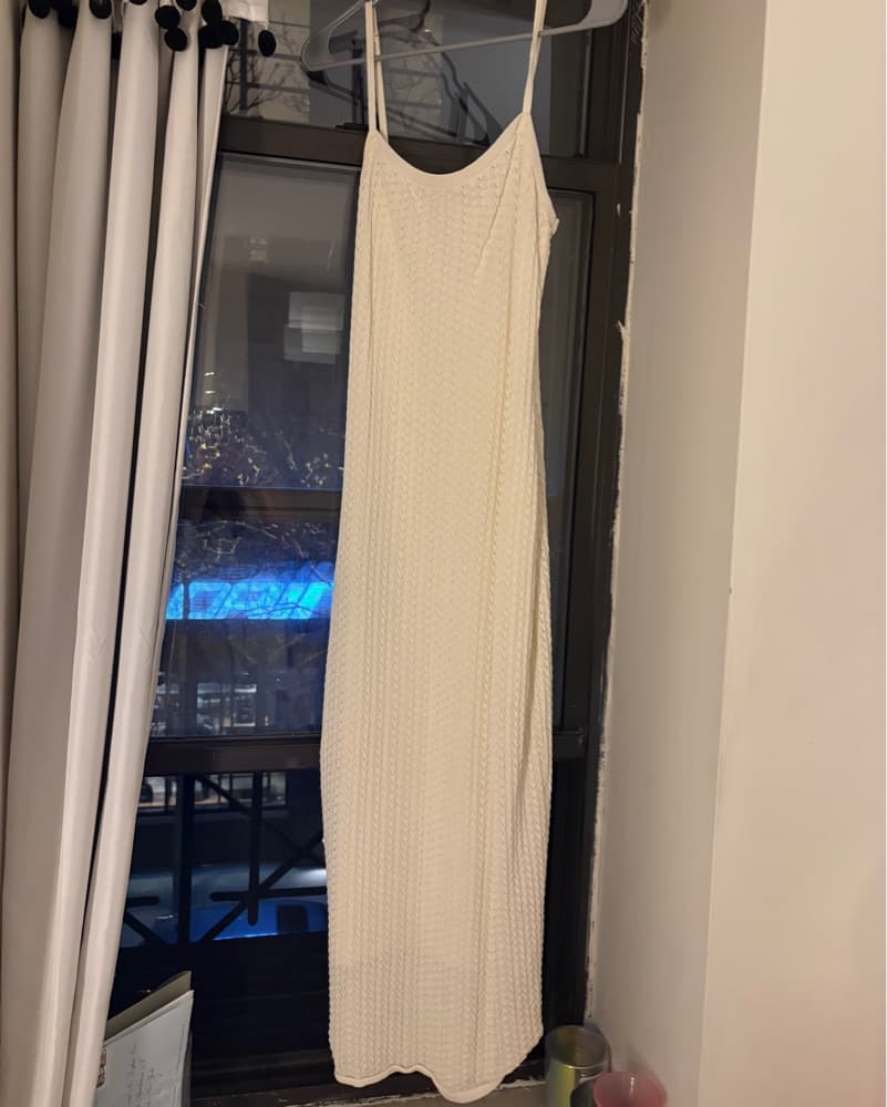 French Connection Pointelle Knit Maxi - Image 1