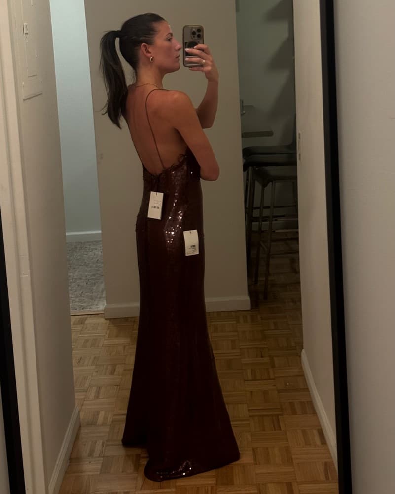 NOT AVAILABLE Mytheresa Ilkuaz ozel Sequin Gown - Image 2