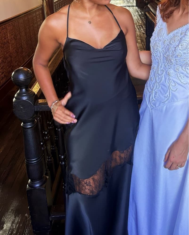 Christian Siriano Black Gown - Image 2