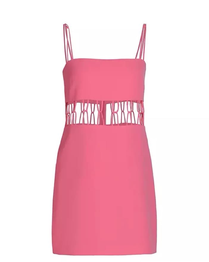 Alexis Cutout Waist Mini Dress  - Image 1