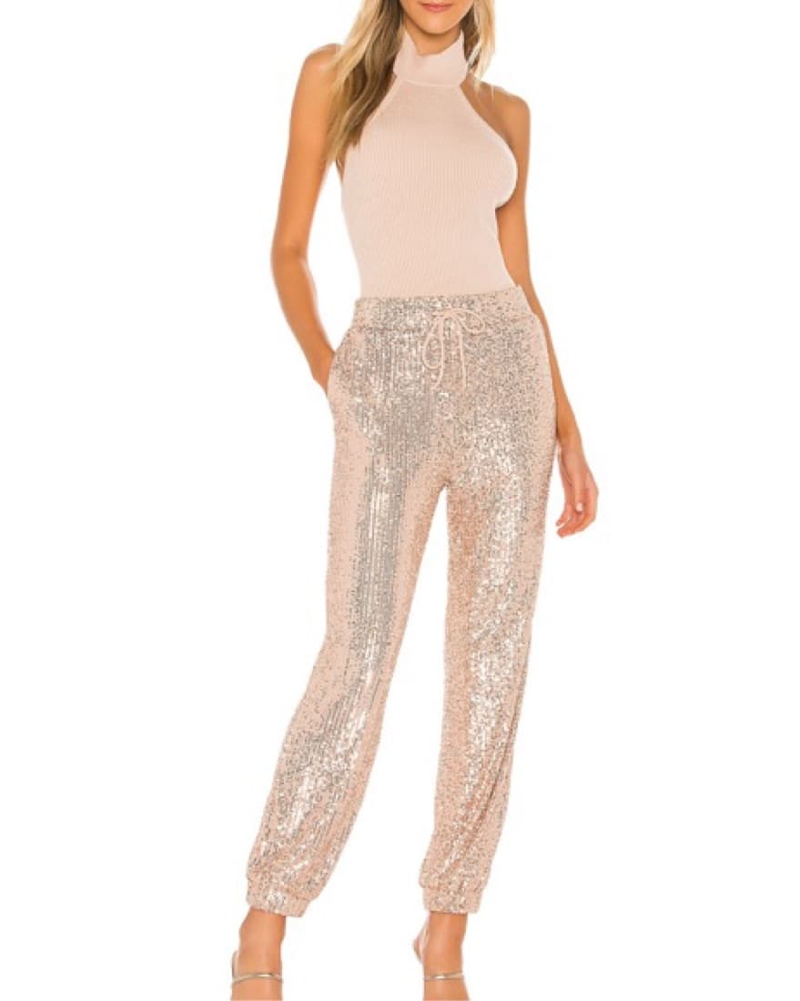 Revolve Majorelle Cairo Gold Pants - Image 1