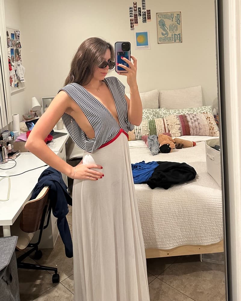 Long Vintage Summer Dress  - Image 5